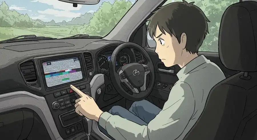 新型ハリアーのナビ故障。買ってはいけないと言われる不具合。